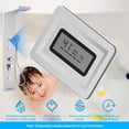 thumbnail image 4 of Eastvita Senfot 5-in - 1 LED Rainfall Stainless Steel Wall - Mounted Shower Panel Tower System with 3-Function Handheld Shower 2 Body Spray Temperature Display Steel Brushed, 4 of 6