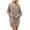 Khaki, variant on HAiming Womens Ribbed Knit Sweater Dress Casual Oversized Long Sleeve Drop Shoulder V Neck Fall Comfy Trendy Clothes