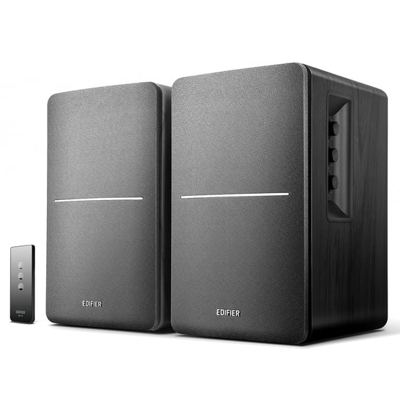 Edifier R1280T Powered Bookshelf Speakers, 2.0 Active Monitor Speaker System, Black