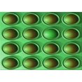 thumbnail image 1 of Ahgly Company Machine Washable Indoor Rectangle Transitional Neon Green Area Rugs, 3' x 5', 1 of 7