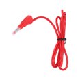 thumbnail image 3 of Banana Test Wire, Banana Test  Soft Flexible Test S 4mm Brass Parts PE Shell 32A 1000V Set Kit Multimeter S Probes, Test Probes And S, 3 of 8