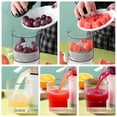 thumbnail image 2 of Presse-agrumes Électrique Rechargeable, Presse-Agrumes Portable pour l'Extraction de Jus d'Orange, de Citron et de Pamplemousse avec Extraction Silencieuse et Stable, Abs Sans BPA, 2 of 5