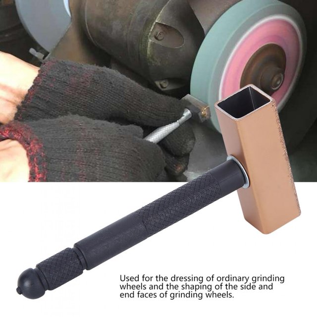 Stone Dressers Disc Wheel Abrasive Tool AntiSlip Handle Small Lightweight Metal Alloy Simple for Ordinary Grinding Wheels