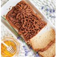 thumbnail image 4 of Nordic Ware Wildflower Loaf Pan, 6-Cup, Toffee, 4 of 5