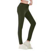 asjyhkr Denim Pants Women Stretch High Waist Tights Lightweight Breathable Running Gym Workout Legging