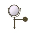 thumbnail image 1 of Southbeach Collection Wall Mounted Make-Up Mirror 8 Inch Diameter with 5X Magnification - SB-4/5X-ABR, 1 of 1