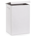thumbnail image 2 of Bouclair White Foldable Hamper Large, 2 of 6