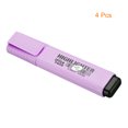 thumbnail image 3 of Unique Bargains Highlighter, Broad Point, Purple, 4 Pack, 3 of 6