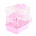thumbnail image 1 of Hamster Home,2 Tier Hamster Cage Small Pet Cage Hamster Habitat Cage Ultra Responsive, 1 of 9