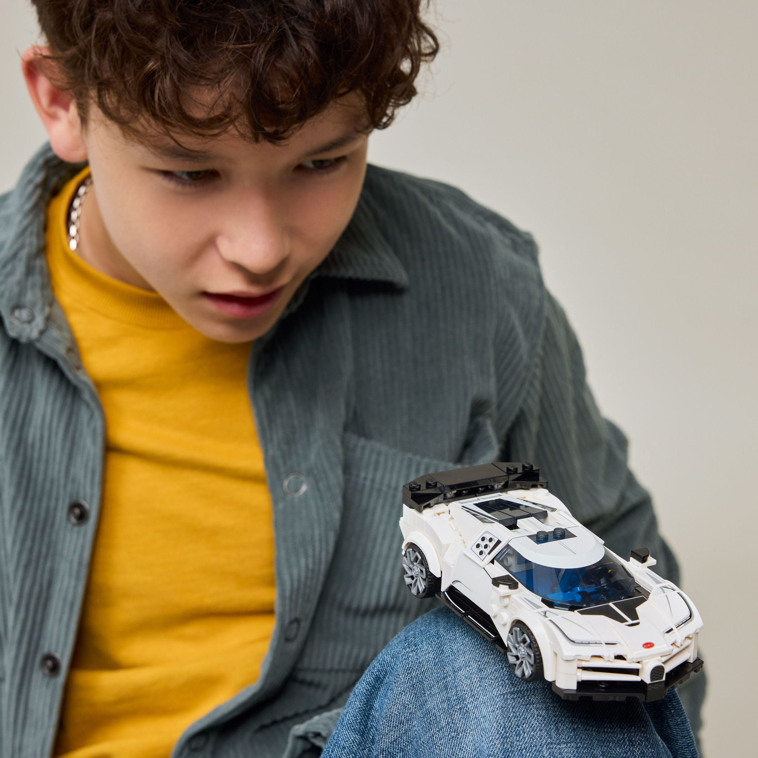 LEGO Speed Champions Bugatti Centodieci Hyper Sports Car Toy - Model Kit & Pretend Play Toy for Boys & Girls, Ages 9+ - Italian Model Car Kit for Racing Fans - Gift Idea for Birthdays - 77240