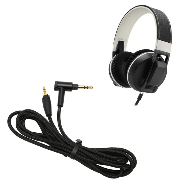 Headphone Sound Cable, Nylon Outer Layer Replacement Sound Cord Lossless Sound Transmission Professional OFC Core 4.9ft for Headphone Accessories