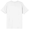thumbnail image 3 of T-Shirt à Col Rond Blanc à Manches Courtes pour Hommes KPop Demon Hunters Panel Art Huntr X - Grand, 3 of 4