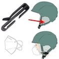 thumbnail image 3 of Attach Ski Mask Seat Helmet Ski Chuck Helmet Clip Mask Hook Cover On Helmet, 3 of 8