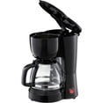 thumbnail image 4 of Mainstays 5 cup coffee maker, Black, 4 of 6