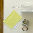 thumbnail image 5 of UsRHHA A4 Transparent Document Bag, Thickened Waterproof Snap Closure, Plastic Archive Data Folder, 5 of 5