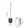 thumbnail image 1 of Toilet Bowl Cleaner Toilet Brush with Brush, Bathroom Cleaning Bowl Brush Kit, Modern Compact Toilet Cleaning Brush, Long Handle Brush, Bathroom Brush Toilet Bowl Brush, 1 of 9
