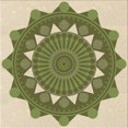thumbnail image 1 of Ahgly Company Machine Washable Indoor Square Transitional Olive Green Area Rugs, 7' Square, 1 of 7