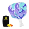 thumbnail image 4 of Thermoformed T700 Carbon Fiber Pickleball Paddle Spin Textured Surface With Foam Edge Ergonomic Grip, 4 of 4
