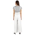 thumbnail image 4 of Bimba Stylish Solid Dungaree For Womens Adjustable Strap Loose Rayon Romper Pants, 4 of 6