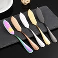 thumbnail image 4 of Amzcrzy Kitchen Gadgets Stainless Steel Spatula Spatula Cheese Spatula Western Cream Decorating Spatula A Shovel Kitchen Utensils Cooking Utensils Cookware, 4 of 7
