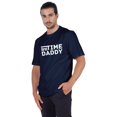 thumbnail image 4 of Inkmeso Men's Graphic Printed "First Time Daddy" Short Sleeve Tee Shirt Jersey Shirt For Dad, 4 of 7
