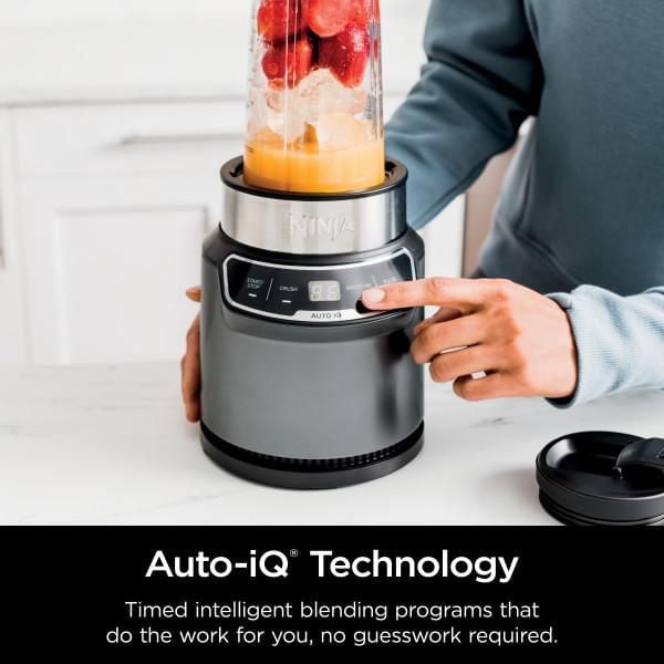 Ninja BN400C Nutri-Blender Pro with Auto-iQ, 1000-Watt, Personal