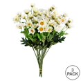thumbnail image 2 of Vickerman FR191011 14.5 in. White Wild Daisy Bush, 2 of 3