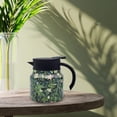 thumbnail image 3 of Glass&Bottle Floral Pattern Tea Pot With Built-In Infuser Mini Stainless Steel Thermal Carafe For Hot Drinks, 3 of 3