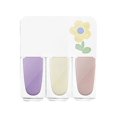 thumbnail image 1 of Riforla Three Color Nail Polish No Baking Quick Drying Set Durable Tearable Water Based Manicure 1ml Nail Polish, 1 of 3