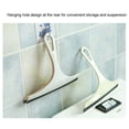 thumbnail image 2 of Youkk Brosse de Nettoyage Raclette de Fenêtre Outil de Nettoyage Finition Soignée Format Compact ABS Gain de Place Récurant pour Mur Fournitures pour la Maison Rose 1 Ensemble, 2 of 6