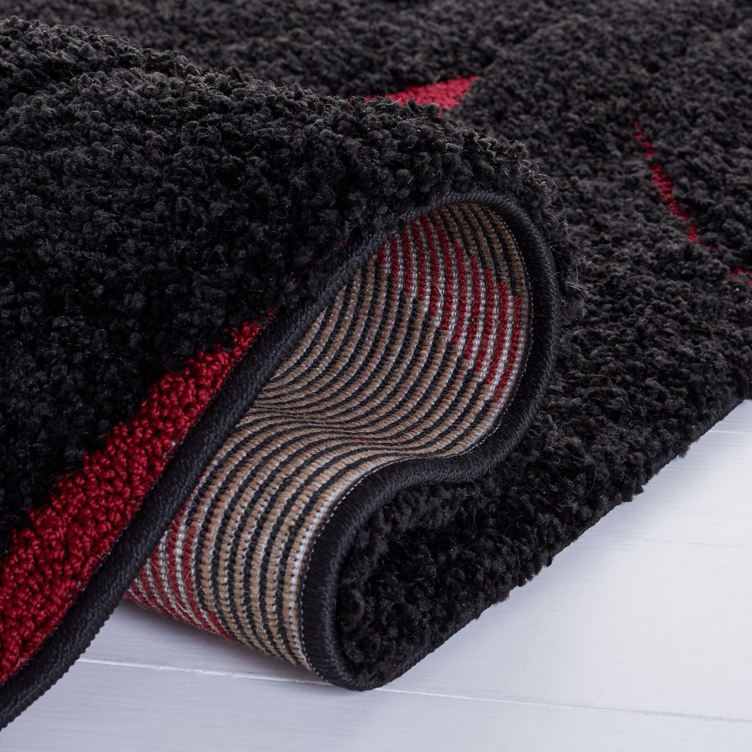 Safavieh Florida Declan Geometric Swirls Shag Area Rug
