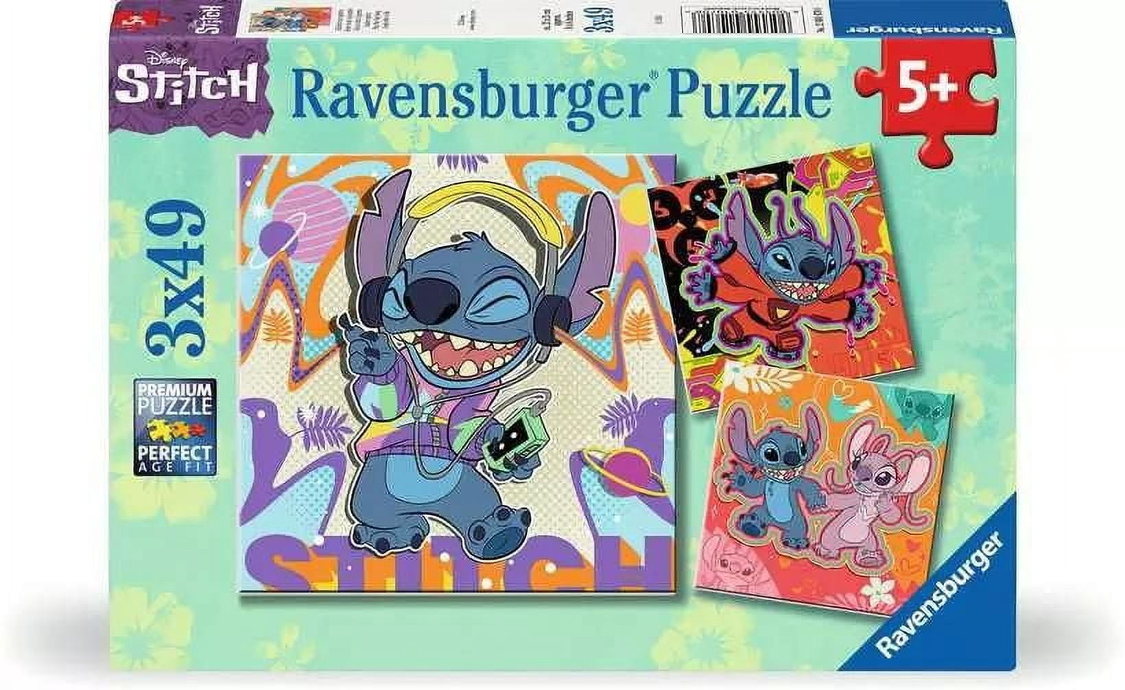 Ravensburger Disney Stitch 3×49 Piece Jigsaw Puzzle