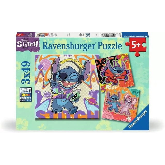 Ravensburger Passez la journée à jouer 3 x 49 pièces Puzzle