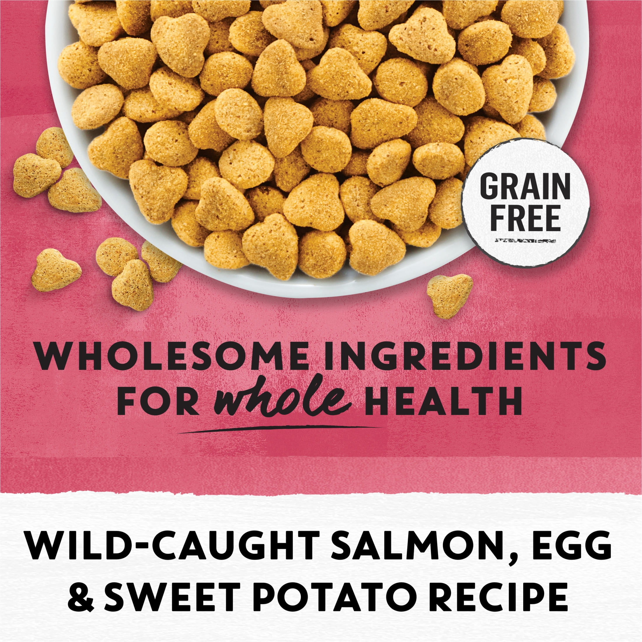 Beyond Grain Free Indoor Cat Wild-Caught Salmon, Egg & Sweet Potato Recipe, Dry Food 1.36kg