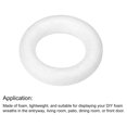 thumbnail image 5 of Unique Bargains 1.1 Inch Foam Wreath Forms Round Craft Rings for DIY Art Crafts Pack of 8, 5 of 5