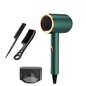 Fiogavroetic Electric Hair Dryer High-power Electric Hair Care Dryer Home Hair Dryer Portable Quick Drying Hot Cool Wind Comb Hair Salon Blowing Dryer With Combs Suit