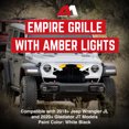 thumbnail image 2 of AMERICAN MODIFIED Grille for '18+ Jeep Wrangler JL, '20+ Gladiator JT w/Cam, 2 of 8