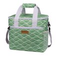 thumbnail image 3 of Large foldable cooler bag, 15L insulated bag, leak-proof lunch cooler bag, 3 of 8