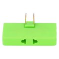 thumbnail image 3 of Adaptateurs de Voyage, Adaptateur de Prise 110-250V Rotation 180° pour PC Vert, 3 of 8