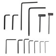 thumbnail image 1 of Kit Clé Hex, 13 Pièces Haute Dureté Multi-Tailles Ensemble de Clé à Guitare Finition Brillante pour Réglage de l'Instrument, 1 of 7