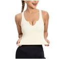 thumbnail image 1 of Débardeur pour Femmes Haut Décontracté à la Mode pour Femmes à Manches Courtes Uni Sans Manches à Col en V, 1 of 1
