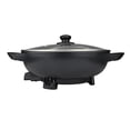 thumbnail image 1 of Brentwood 13-Inch Non-Stick Flat Bottom Electric Wok Skillet, 1 of 7