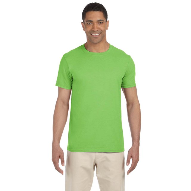 Gildan T-Shirt Étiquette Pré-Rétrécie Softstyle pour Hommes, Style G64000