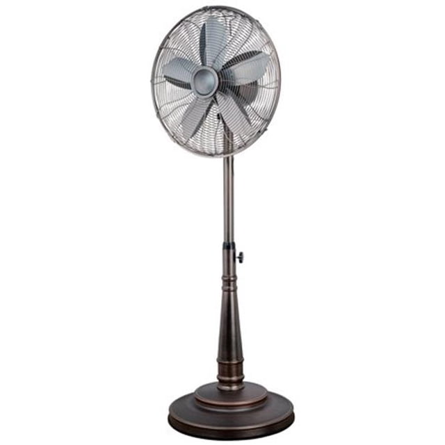 Ventilateur sur Pied Oscillant Rétro de 16 Po avec Huile