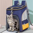 thumbnail image 1 of Transporteur de Voyage pour Animal Pliable avec Sangle Rembourrée, Léger, Poche de Transport, Voyage pour Animal pour la Maison, Plein Air, Randonnée, Jaune, 1 of 8