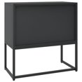 thumbnail image 5 of vidaXL Buffet Noir 75x35x75 cm Acier, 5 of 5