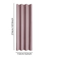thumbnail image 2 of Curtain For Living Room Elegant Polyester Drapes With Top Design That Block Light And Provide Thermal Insulation Easy For Room Darkening And Stylish Privacy, 2 of 4