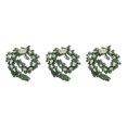 thumbnail image 3 of mmirethe Durable Artificial Flower Table Runner - Good Texture Exquisite Crafted Decoration Wedding White 3Set, 3 of 6