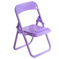 thumbnail image 1 of Phone Holder, Chair Shape Mobile Phone Support Cute Compact  For Home For Desktop Cream Yellow,Mint Green,Grape Purple,Pink, 1 of 1
