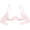 Pink, variant on Lace Underwire Push Up Bra for Everyday Comfort and Support in Deep V Tees - Stylish Lingerie for Casual Wear All Seasons Non-